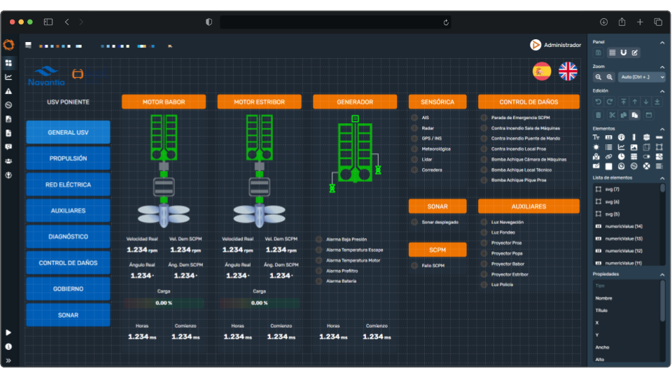 Dragsa tiene su propio editor de paneles